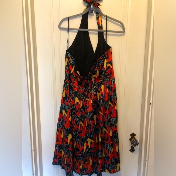 NWT 2X 2XL Tatyana Boomerang Halter Swing Dress - Picture 7 of 7